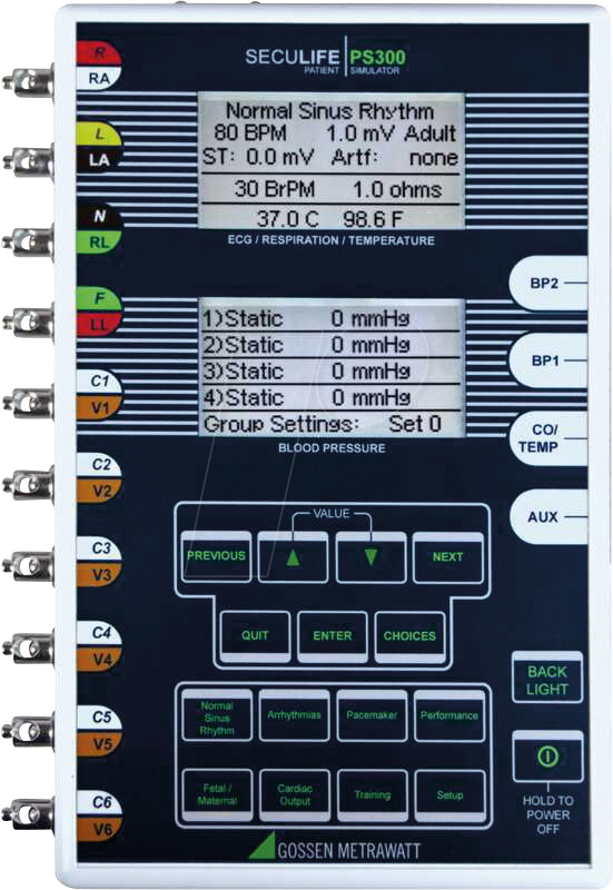 4012932124132 - SECULIFE PS300 - Testgerät SECULIFE PS300 für Patientenmonitore
