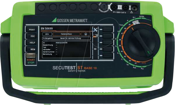 SECUTEST LEMONGR - Gerätetester SECUTEST LEMONGREEN, nach DGUV Vorschrift 3