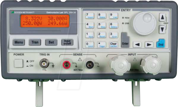 SPL 200-20 - Elektronische Last SPL 200-20, 200 W, 20 A, RS232, GPIB