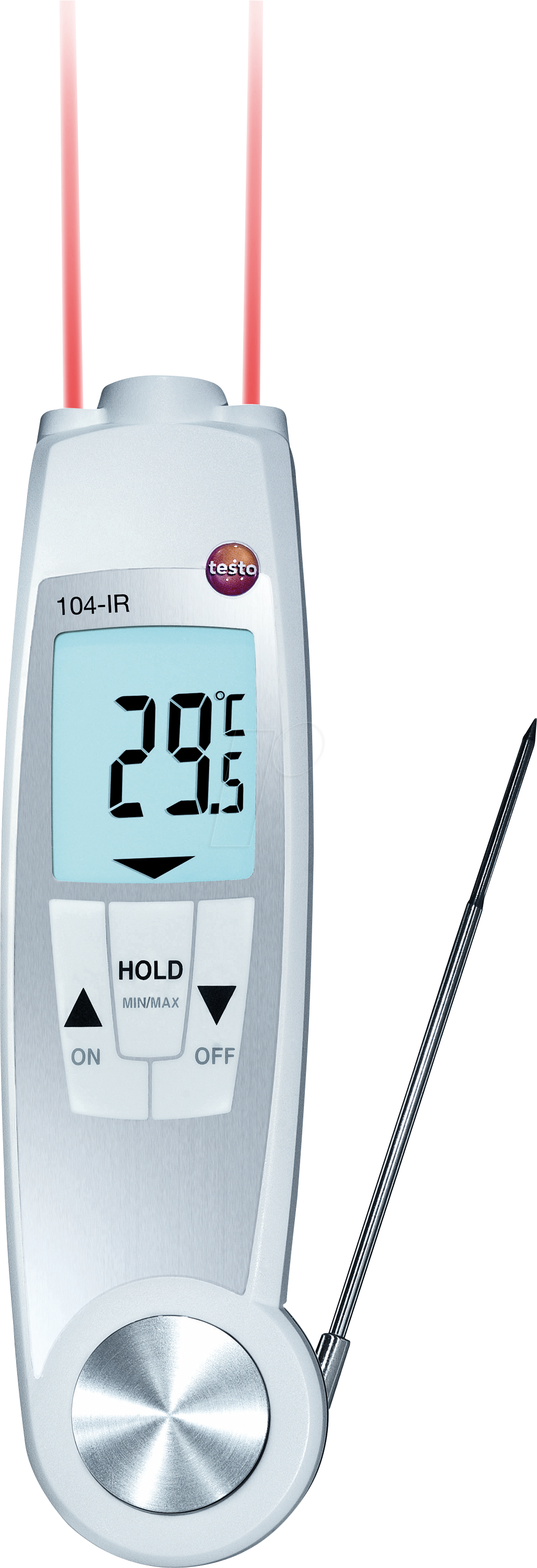 4029547011870 - testo 104-IR Einstichthermometer (HACCP) Messbereich Temperatur -50 bis 250 °C Fühler-Typ NTC HACCP-konform Berührungslose IR-Messung