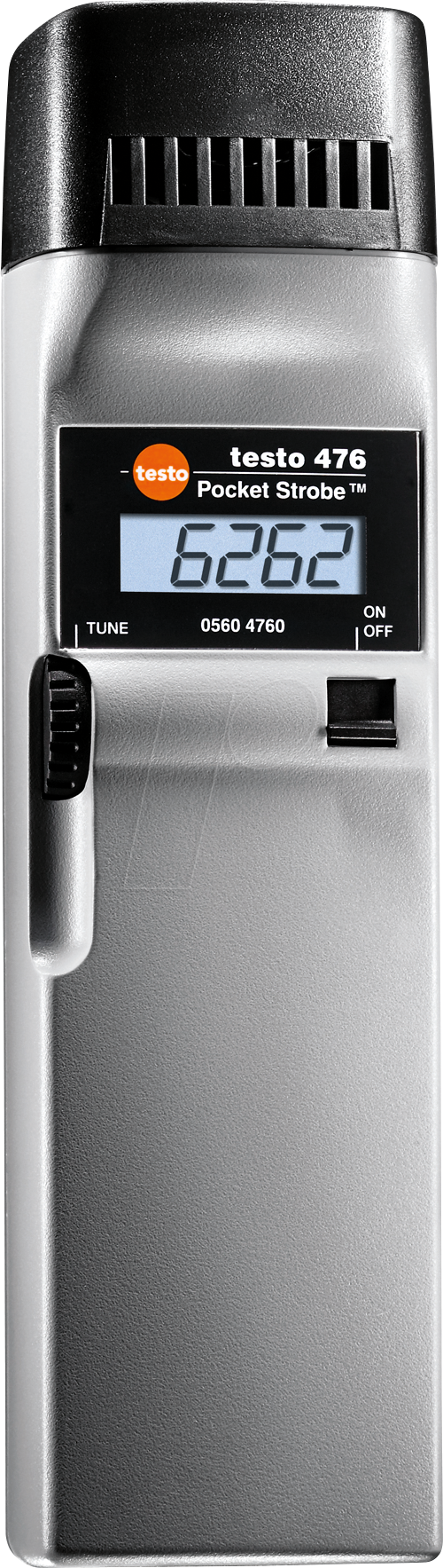 TESTO 0563 4760 - LED-Stroboskop zur Drehzahlmessung testo 476, 30 - 12500 U/min
