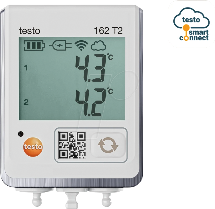 TESTO 0572 1622 - testo 162 T2 - Datenlogger Temperatur