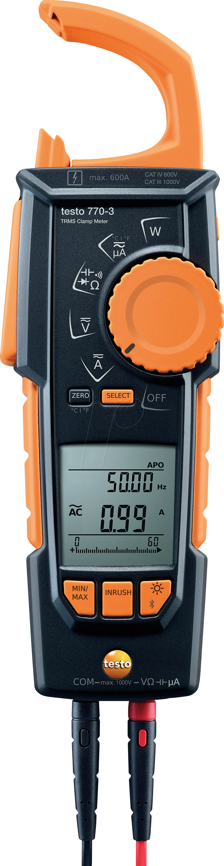 TESTO 770-3 02 - Stromzange testo 770-3, Bluetooth®