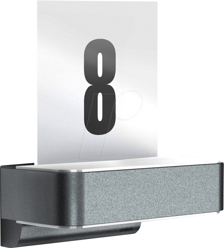 4007841087579 - STEINEL 087579 - Sensor-LED-Außenleuchte L 820 SC silber