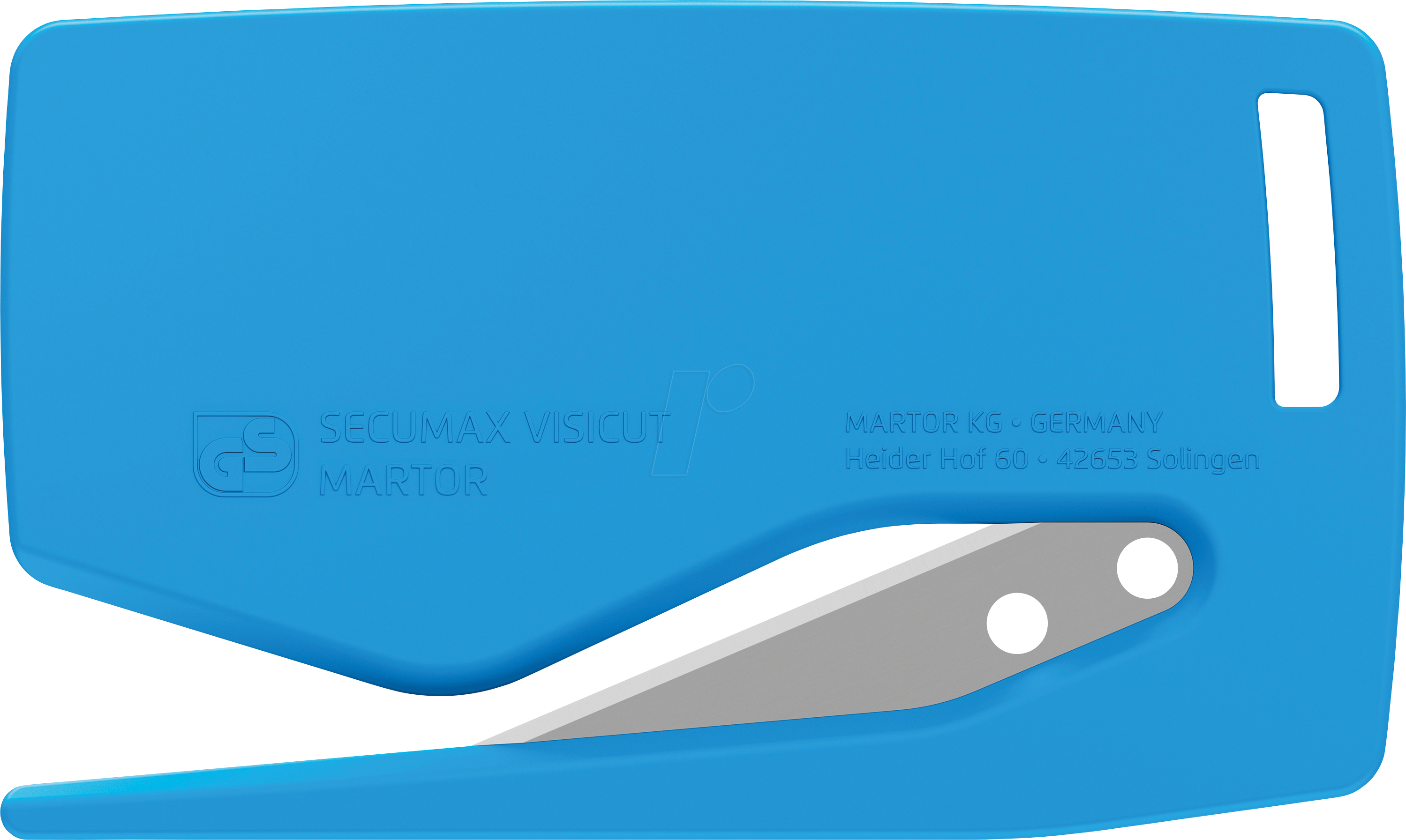 MART 47012.16 - Sicherheitsmesser SECUMAX VISICUT mit SPITZKLINGE 85, 100er Pack