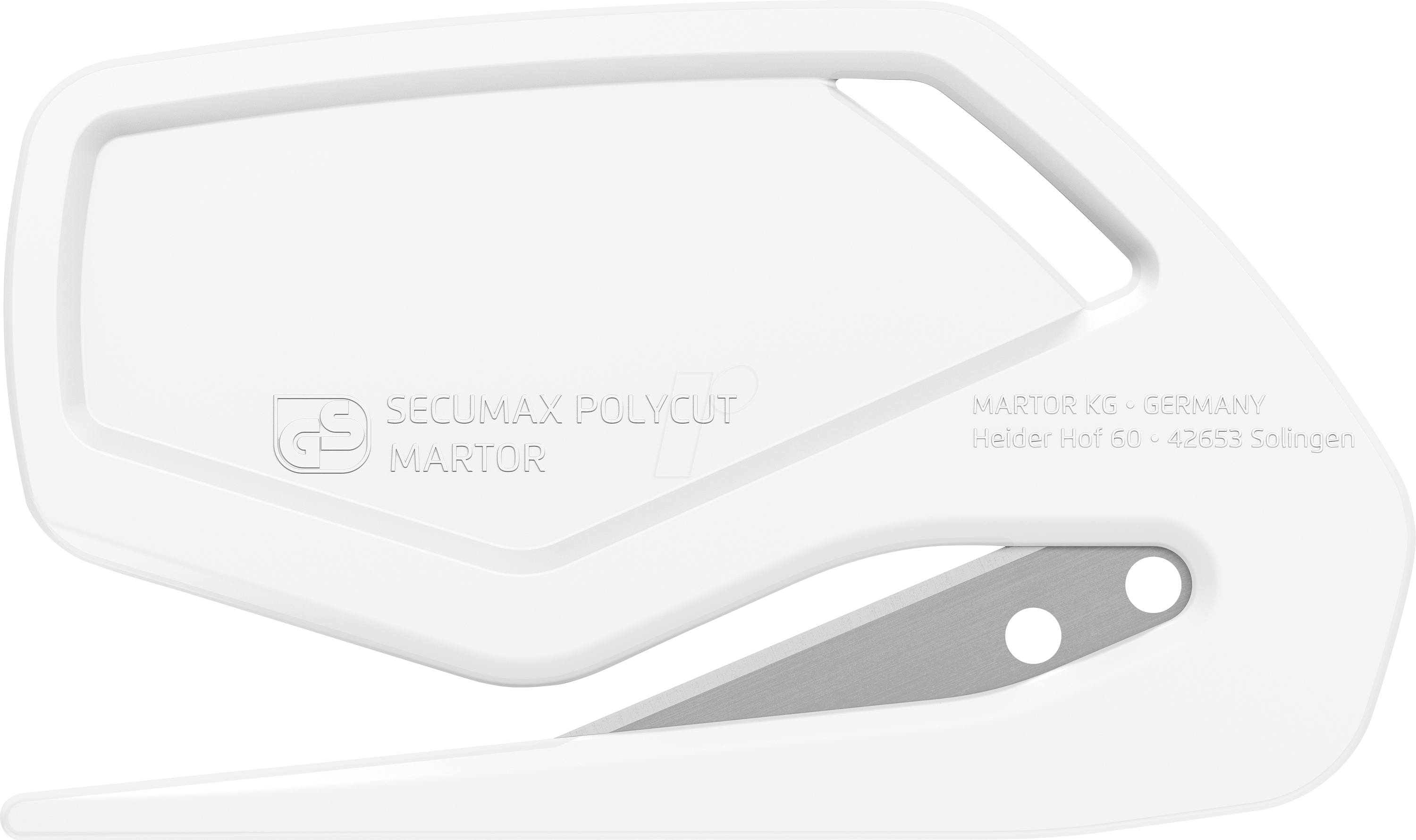 MART 8500022.16 - Sicherheitsmesser SECUMAX POLYCUT mit SPITZKLINGE 85, 100er Pack