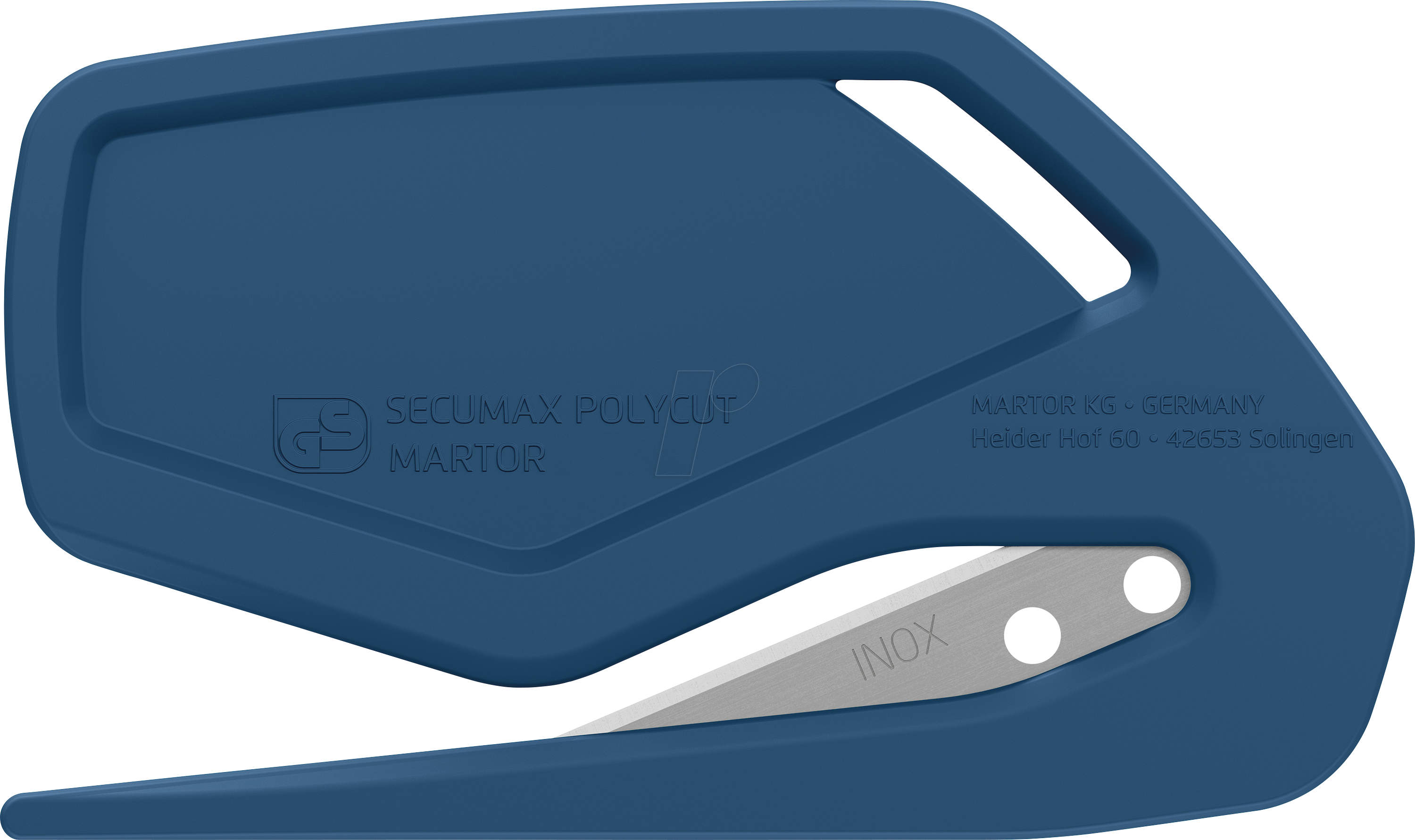 MART 8500772.16 - MDP-Messer SECUMAX POLYCUT MDP mit SPITZKLINGE 185, 100er Pack