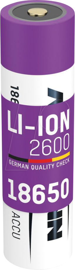 Image of ANS 18650 PCB - Industriezelle, Li-Ion, 18650, 2600 mAh, mit Schutzschaltung