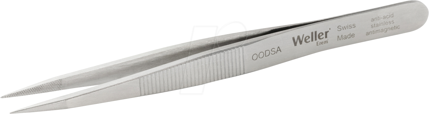 4003019096138 - Weller Erem® OODSA Präzisionspinzette Spitz fein 12000 mm