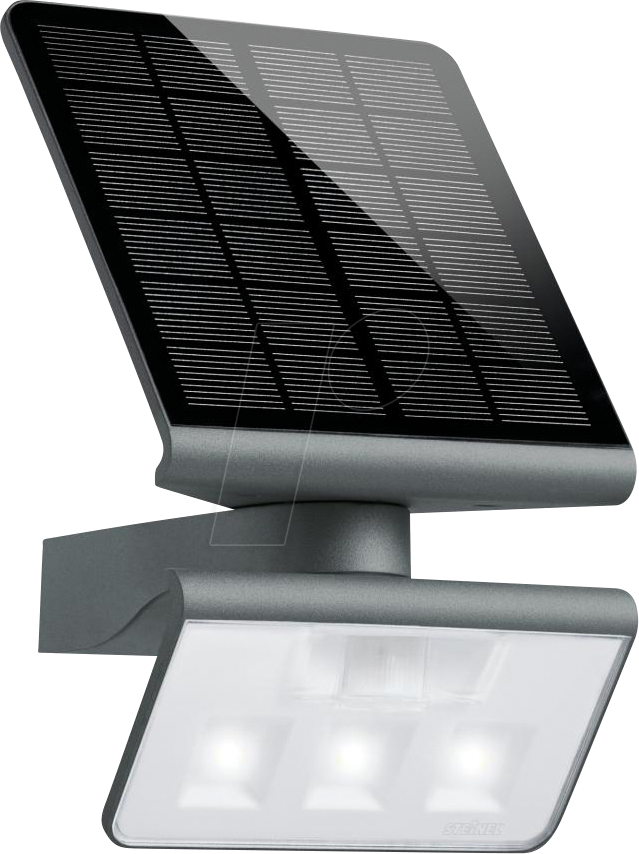 STEINEL 081973 - LED-Solarleuchte, Strahler, mit Bewegungsmelder, XSOLAR L-S ONE