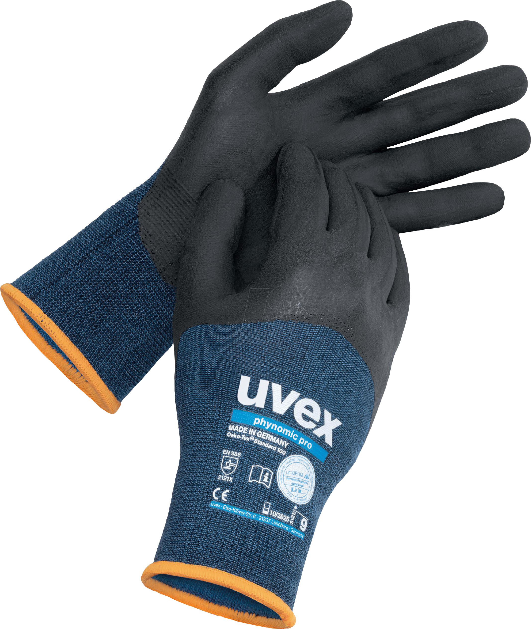 UVEX 6006212 - Schutzhandschuh uvex phynomic pro 60062 Größe 12