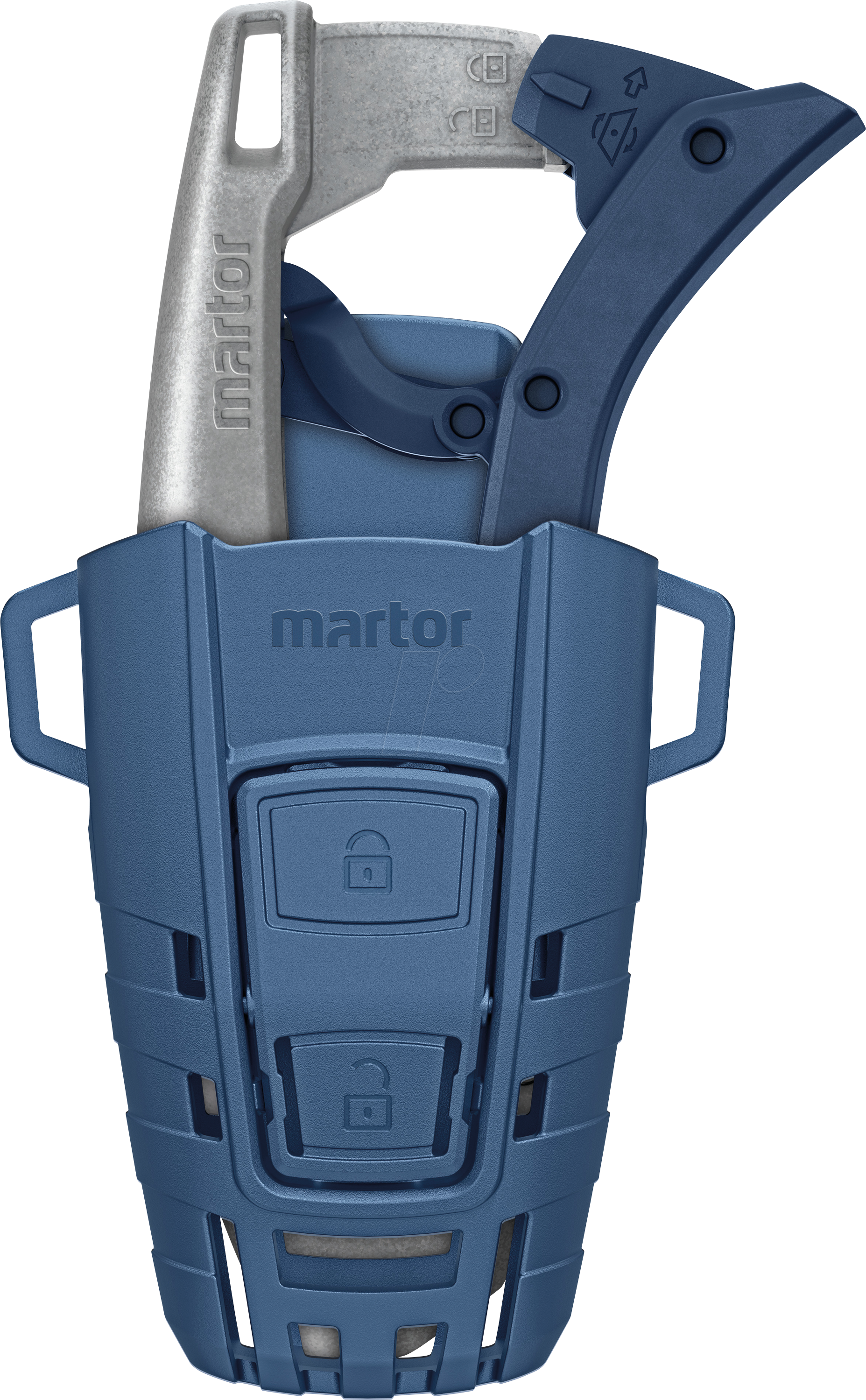MART 610102.09 - Sicherheitsmesser SECUNORM 610 XDR, HOLSTER mit TRAPEZKLINGE 160