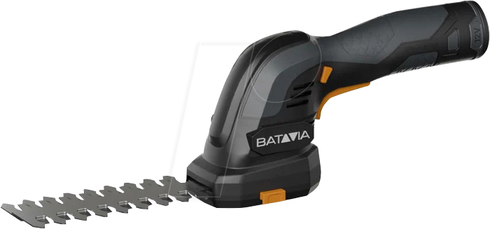 BATAVIA 7065254 - Akku-Gras- und Strauchschere, Fixxpack, 12 V, ohne Akku