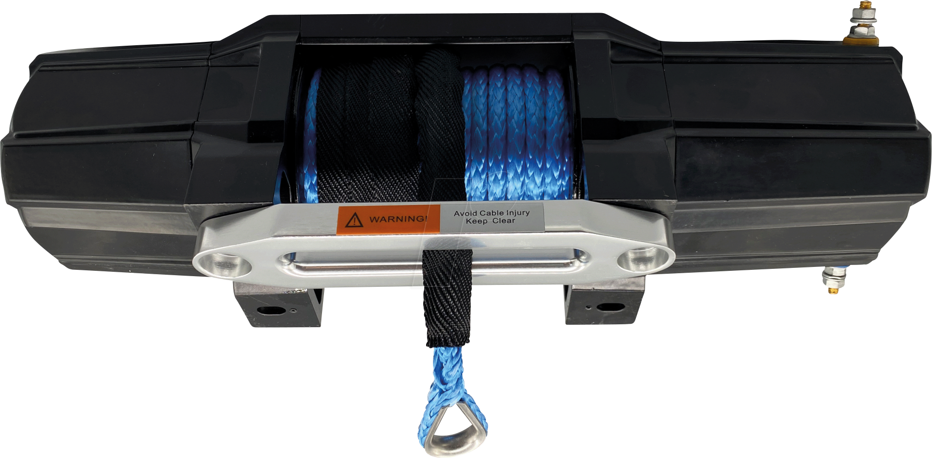 BS 31817 - Profi-Seilwinde 12 V, 2727 kg, 2,57 kW, Sythetikseil