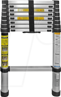 4260634740413 - 83880 - Teleskopleiter aus Alu bis 26 m max 150 Kg