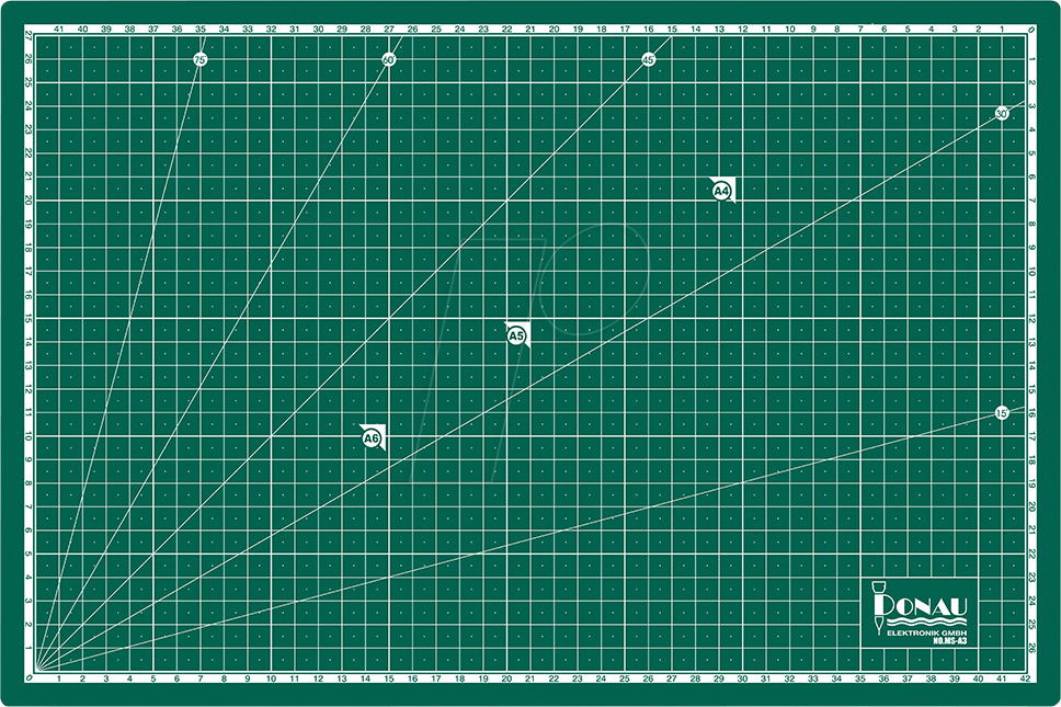 Image of DONAU MS-A3 - Schneidematte, A3, 450 x 300 x 3 mm