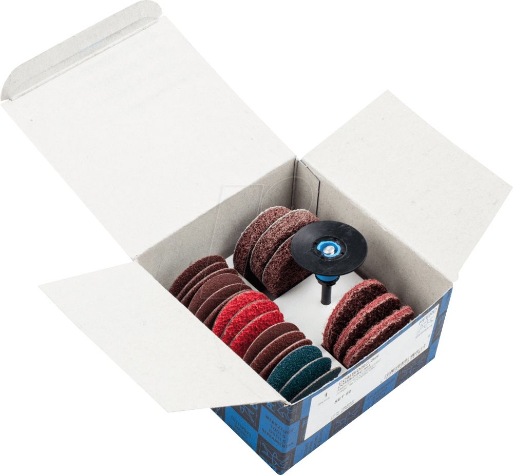 4007220265918 - 42790050 COMBIDISC-SET 50 Schleifscheiben-Set Durchmesser 50 mm 1 St 4007220265918 - 42790050 COMBIDISC-SET 50 Schleifscheiben-Set Durchmesser 50 mm 1 St