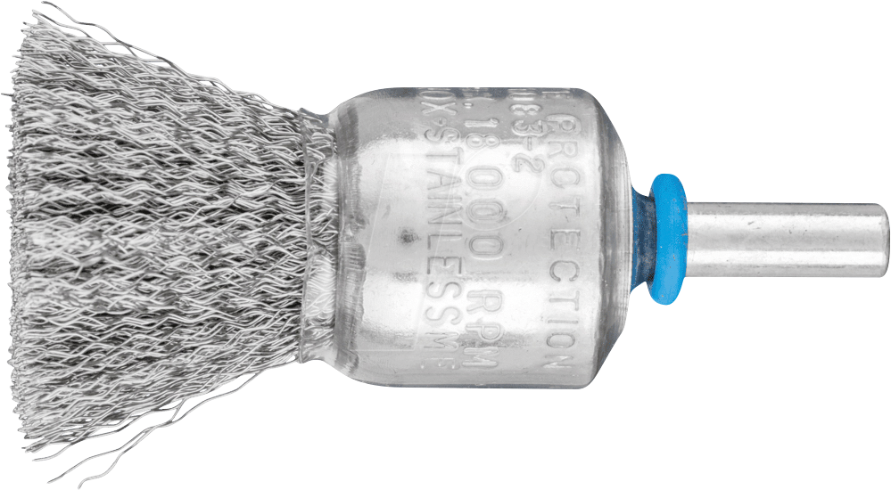4007220247556 - PFERD 43298005 - Pinselbürste ungezopft PBU Ø20mm Schaft-Ø6 mm Edelstahl-Draht-Ø0 4007220247556 - PFERD 43298005 - Pinselbürste ungezopft PBU Ø20mm Schaft-Ø6 mm Edelstahl-Draht-Ø0