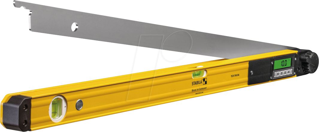 STABILA 19018 - Elektronik-Winkelmesser, TECH 700 DA, 800 mm