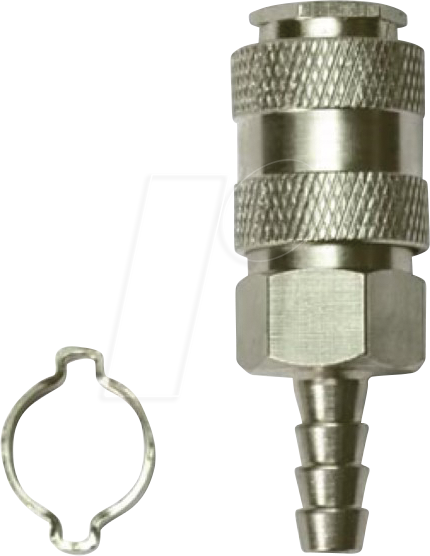 VEL W156323XSTN - Druckluft Schnellkupplung 1/4'', Schlauchanschluss