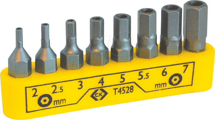 HARFINGTON H1/8 Sechskant-Bits – Magnetisch, S2-Stahl, 25 Mm Länge, 4 Stück