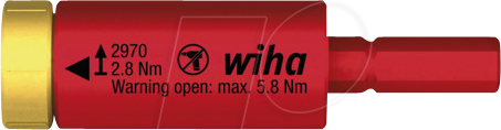 WIHA 46402 - Drehmoment easyTorque Adapter electric, 1,2 Nm