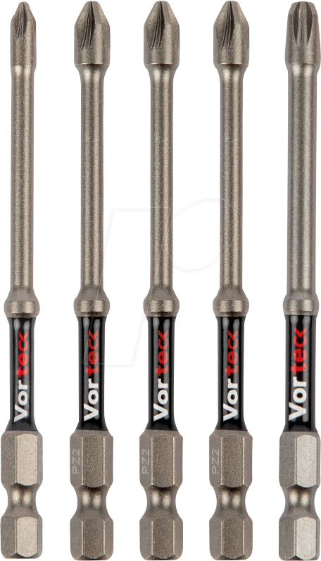 CK T4470 PZML09 - Vorteck Impact Schrauberbit PZ mix 90mm x5