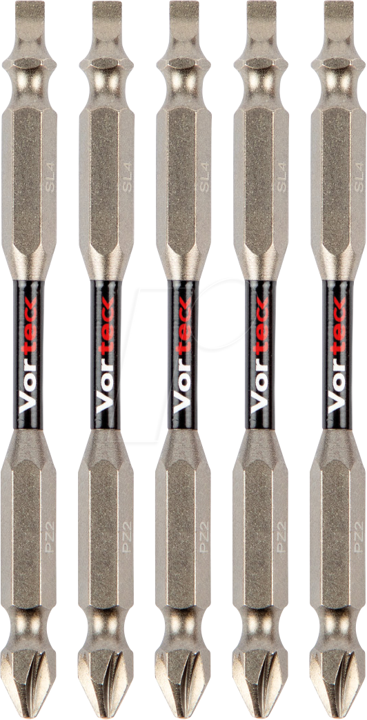 CK T4482 DEPZ2SL - Vorteck Impact Schrauberbit PZ2/SL4 90mm x3
