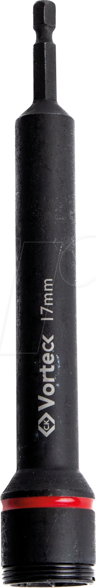 CK T4530 17 - Vorteck Steckschlüssel, extra lang, 17 mm