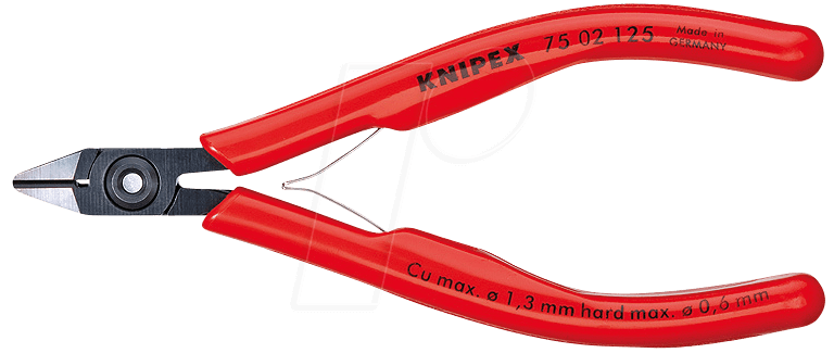 KN 75 12 125 - Elektronik-Seitenschneider, 125 mm