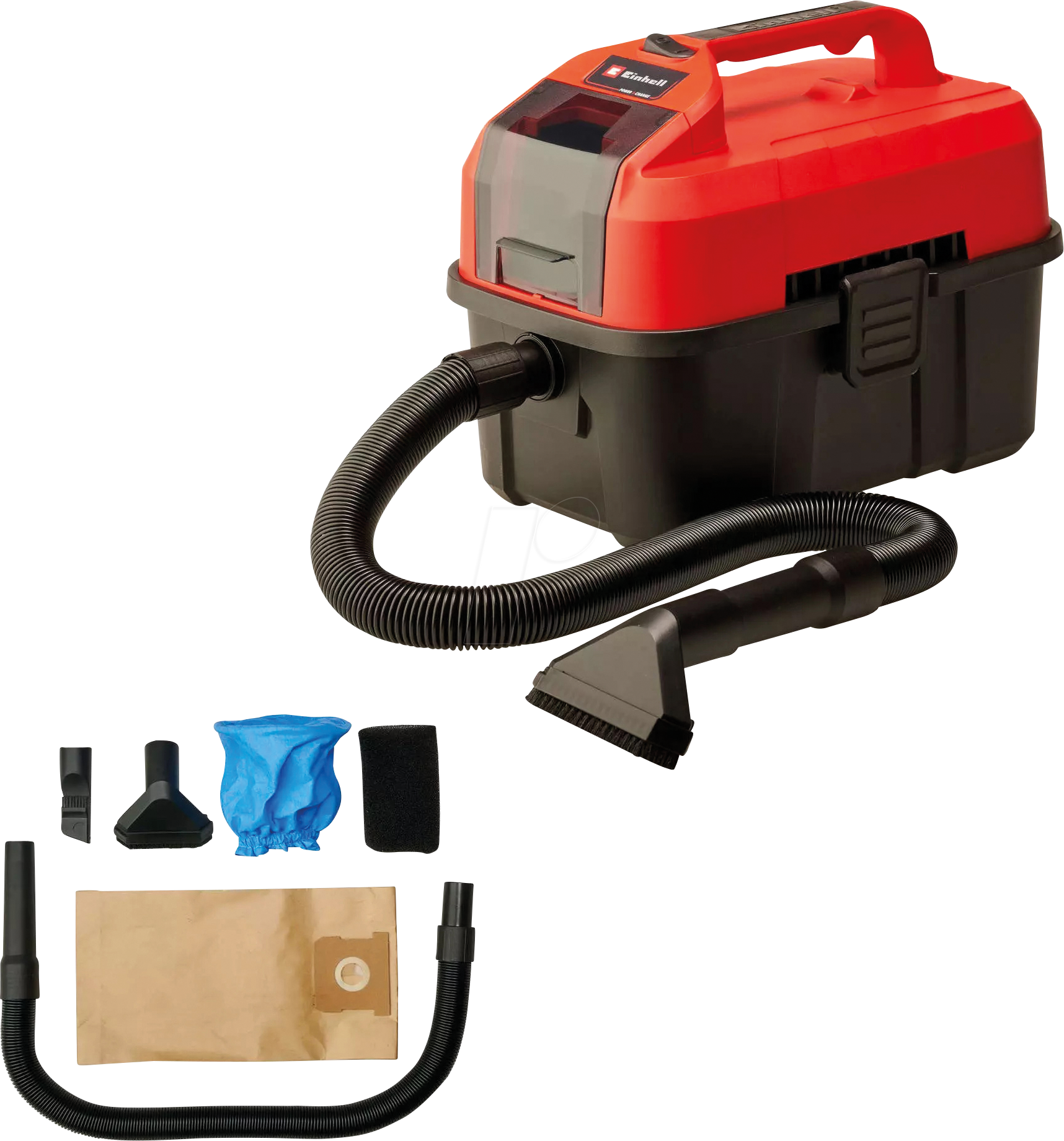 4006825640274 - EINHELL 2347160 - Akku-Nass-Trockensauger TE-VC 18 10 Power X-Change ohne Akku