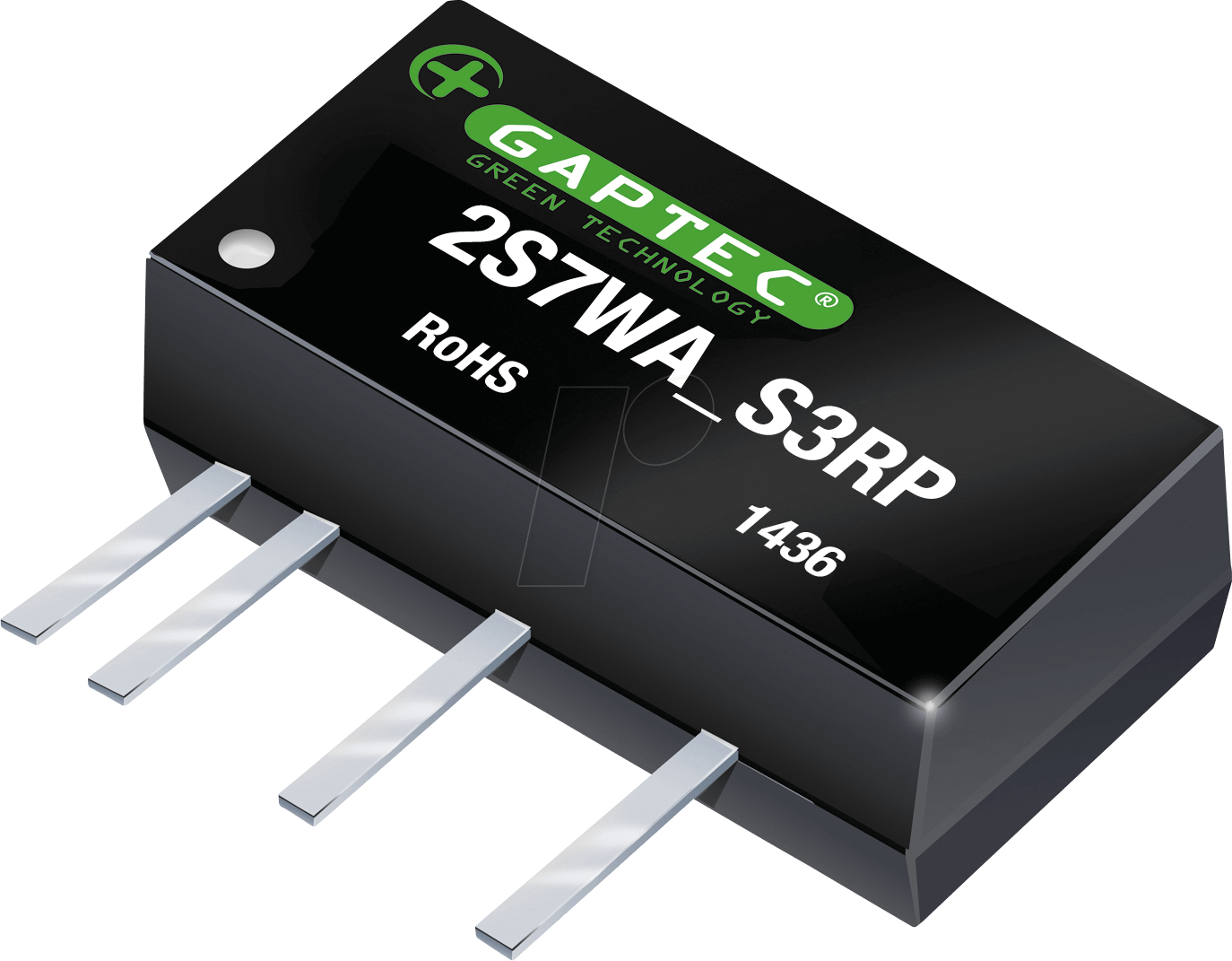 2S7WA_1205S3RP - DC/DC-Wandler, 2 W, 5 V, SIL 7