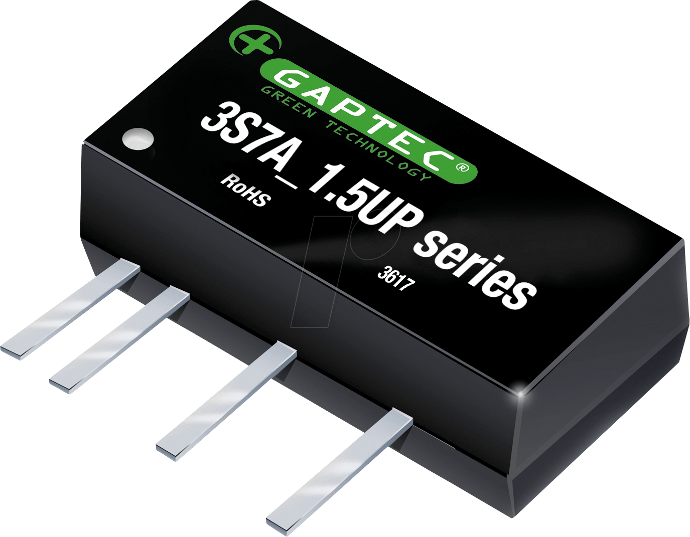 3S7A_1212S1.5UP - DC/DC-Wandler, 3 W, 12 V, SIL 7