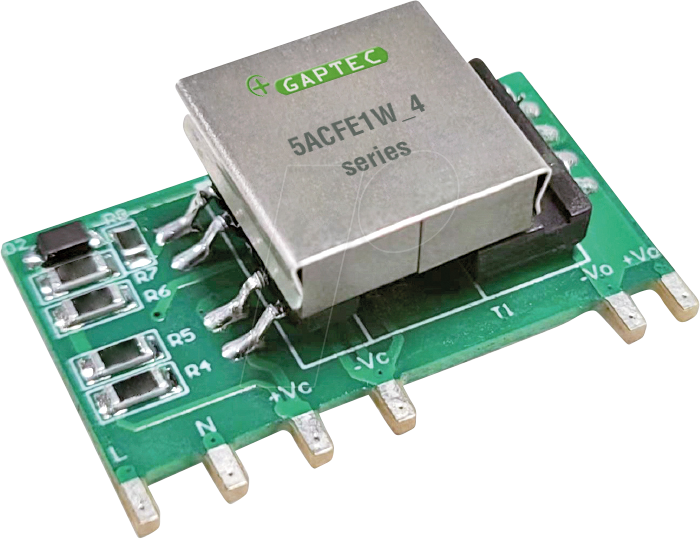 5ACFE1W_05S4 - AC/DC-Wandler, 5 W, 5 V, 1000 mA, SIP