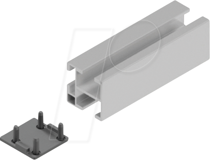 Image of ALT118000333300 - Endkappe für PV-Profilschiene 33x33