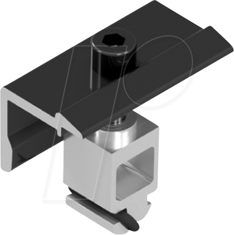 Image of ALT119E72940S80C - PV-Endklemme, für 29 - 40 mm Module, schwarz