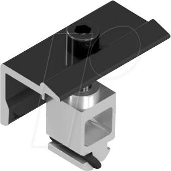 Image of ALT119E74146S80C - PV-Endklemme, für 41 - 46 mm Module, schwarz