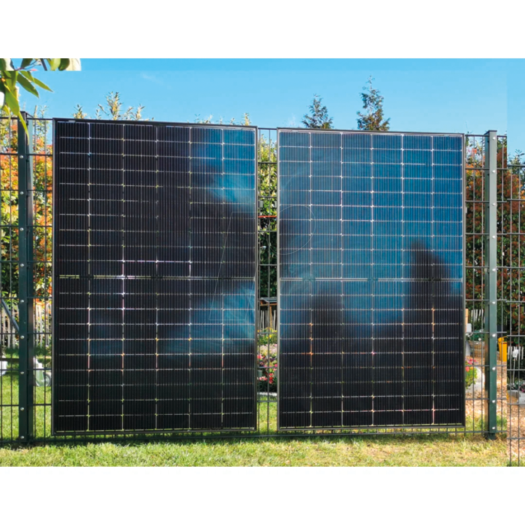ANNMAR Montagesystem PV-ZAUN, Zaunhalterung, für 1 Solarmodul | Module ...