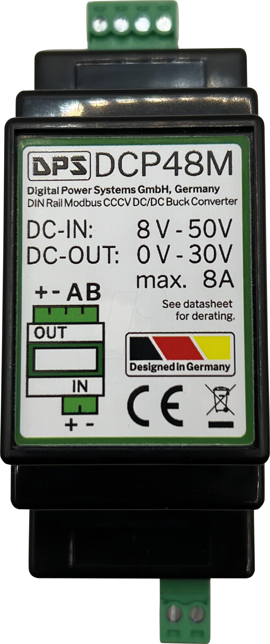 0735654854081 - DPS DCP48M - DC DC-Wandler Hutschiene 48 V 8 A Konstantstrom -spannung 0735654854081 - DPS DCP48M - DC DC-Wandler Hutschiene 48 V 8 A Konstantstrom -spannung