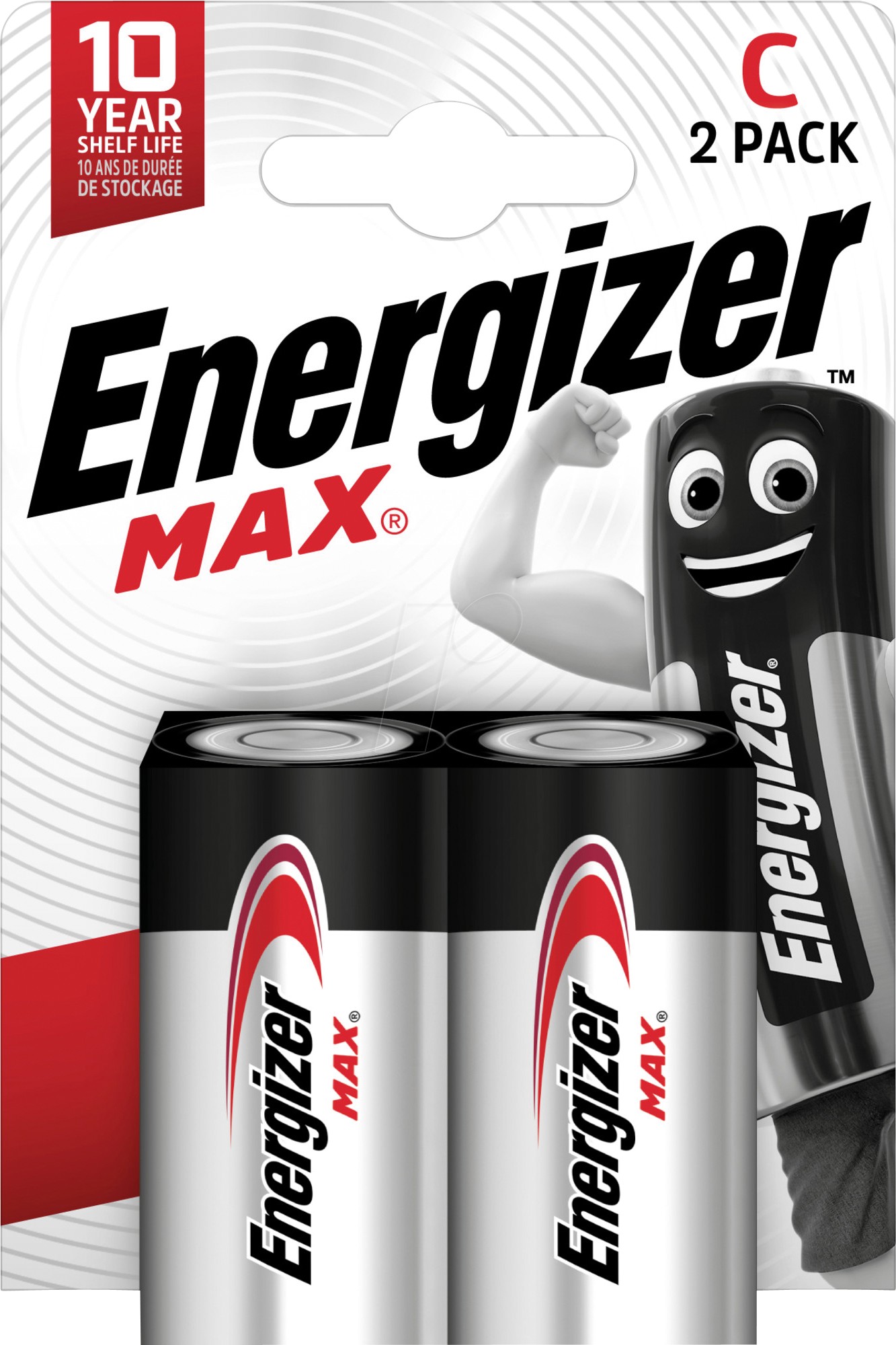 EN MAX C2 - MAX, Alkaline-Batterie, C, 2er-Pack