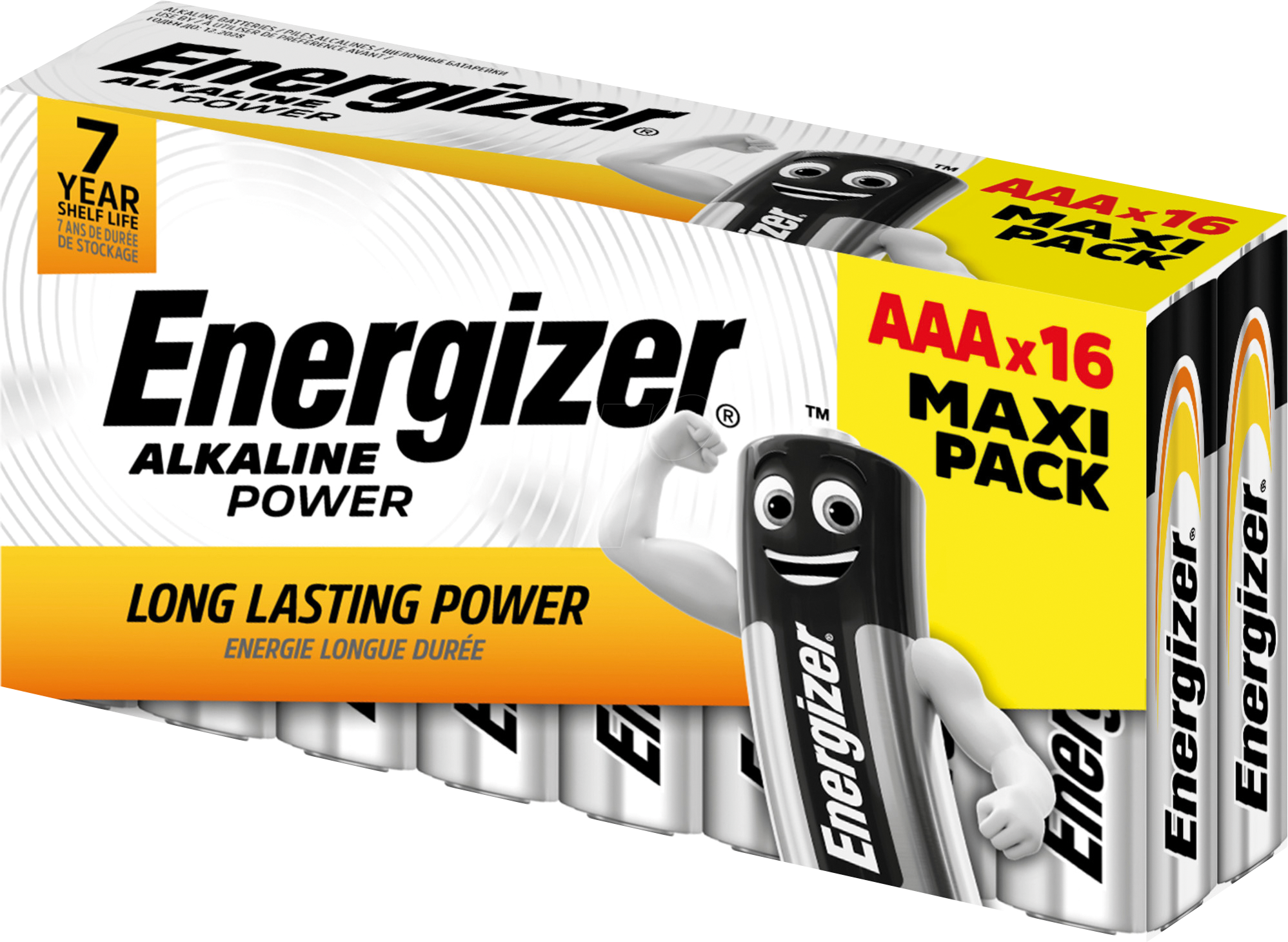 EN POW 16XAAA - Power, Alkaline Batterie, AAA (Micro), 16er-Pack