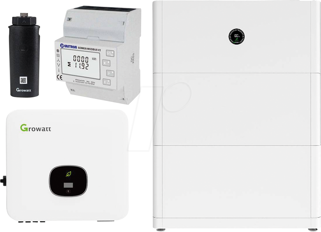 GW 9KTL 10000SET - Growatt MOD 9KTL3-XH2 9 kW + 10 kWh Speicher