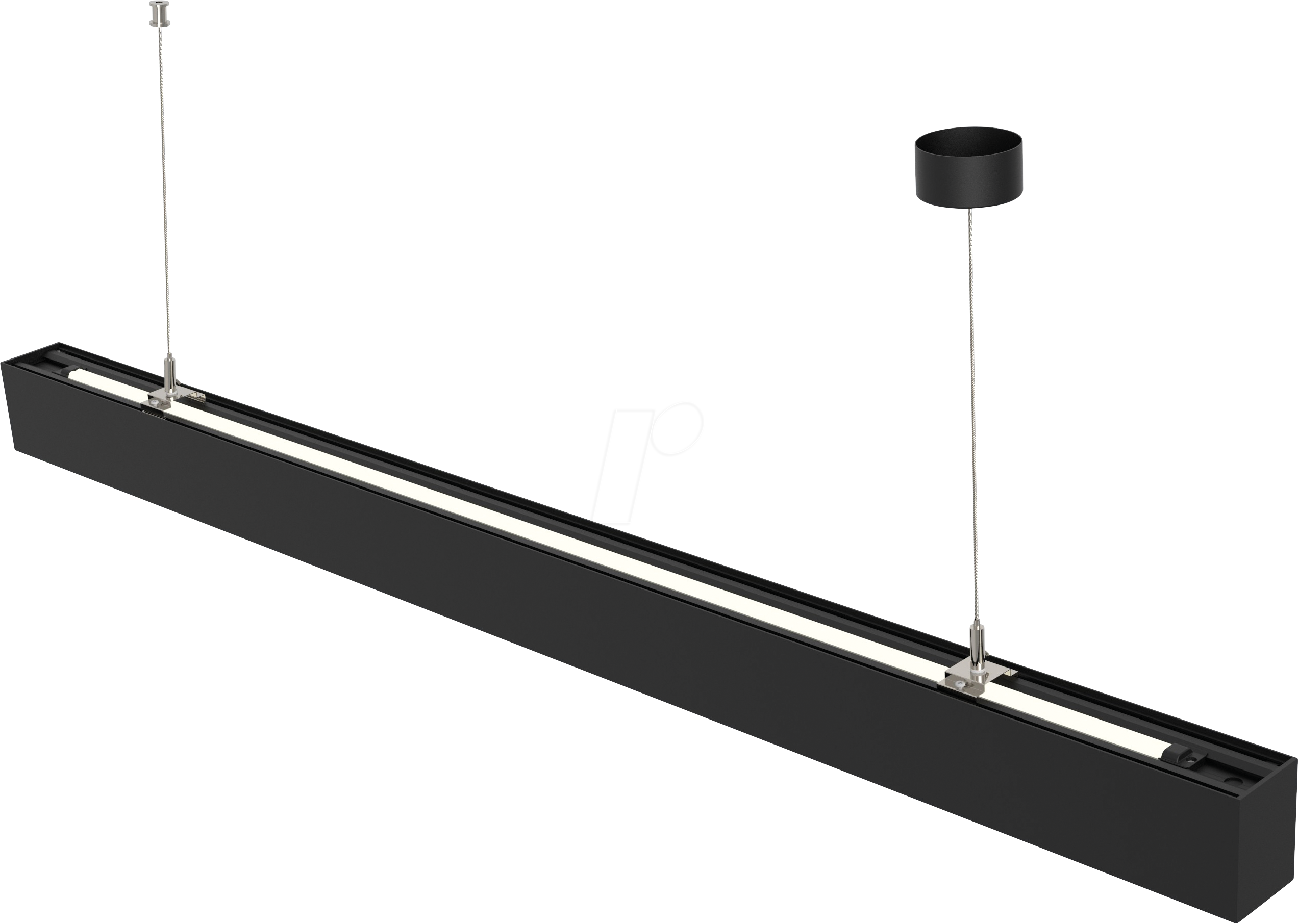 4002940023534 - HEIT LL-510012 - Linear Pendelleuchte 46 W 6000 lm 4000 K schwarz