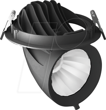 4002940024241 - HEIT LL-510030 - LED Einbau Downlight schwarz 38 W 4750 lm 3000 K 25°