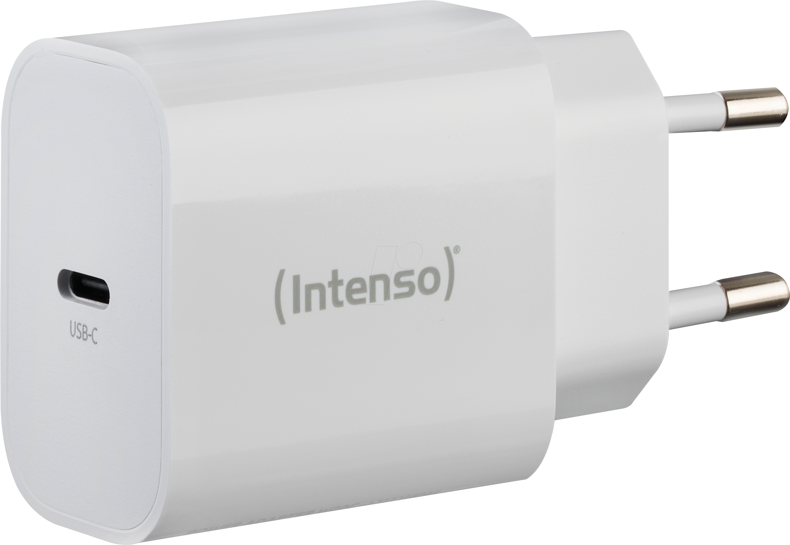 INTENSO 7802012 - USB-Ladegerät, 20 W, 1x USB-C, PD3.0, QC4.0, weiß