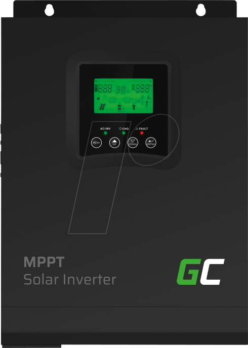GC INVSOL01: Solar Wechselrichter 12 VDC, 230 V AC, 1000 VA