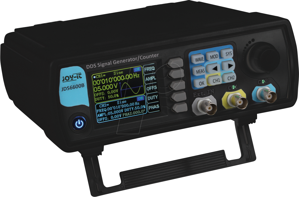 JOY-IT JDS6600-B - Signalgenerator & Frequenzzähler, 60 MHz