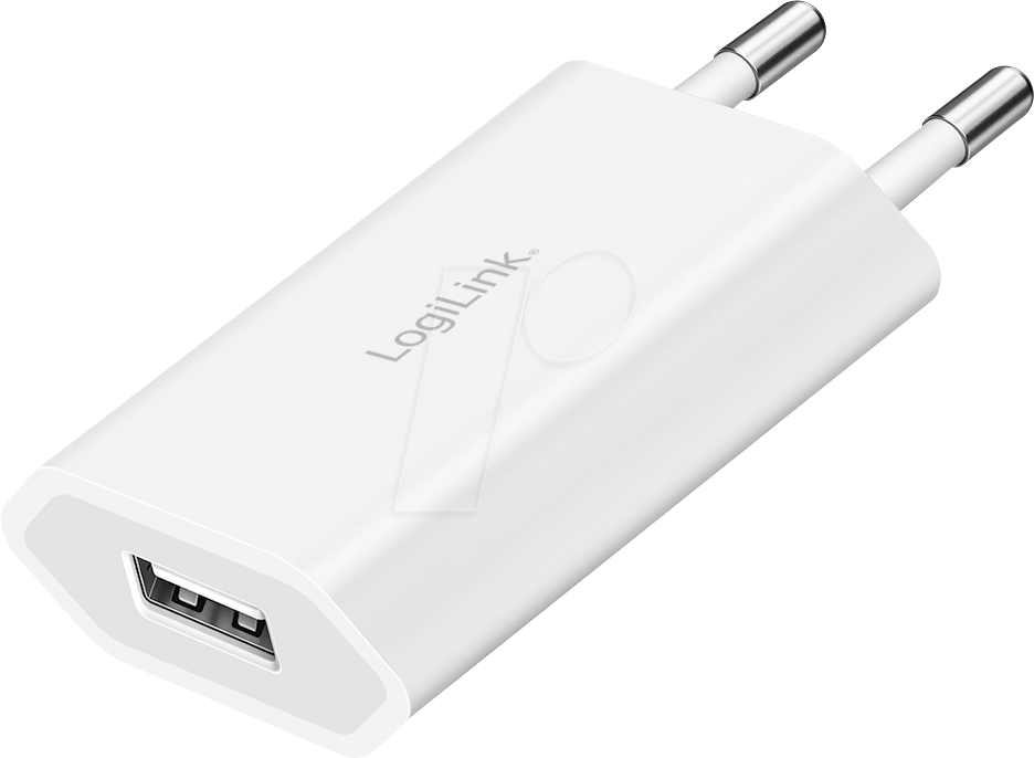 4052792080728 - LOGILINK PA0093C - USB-Ladegerät 5 W 5 V 1 A 1x USB-A weiß