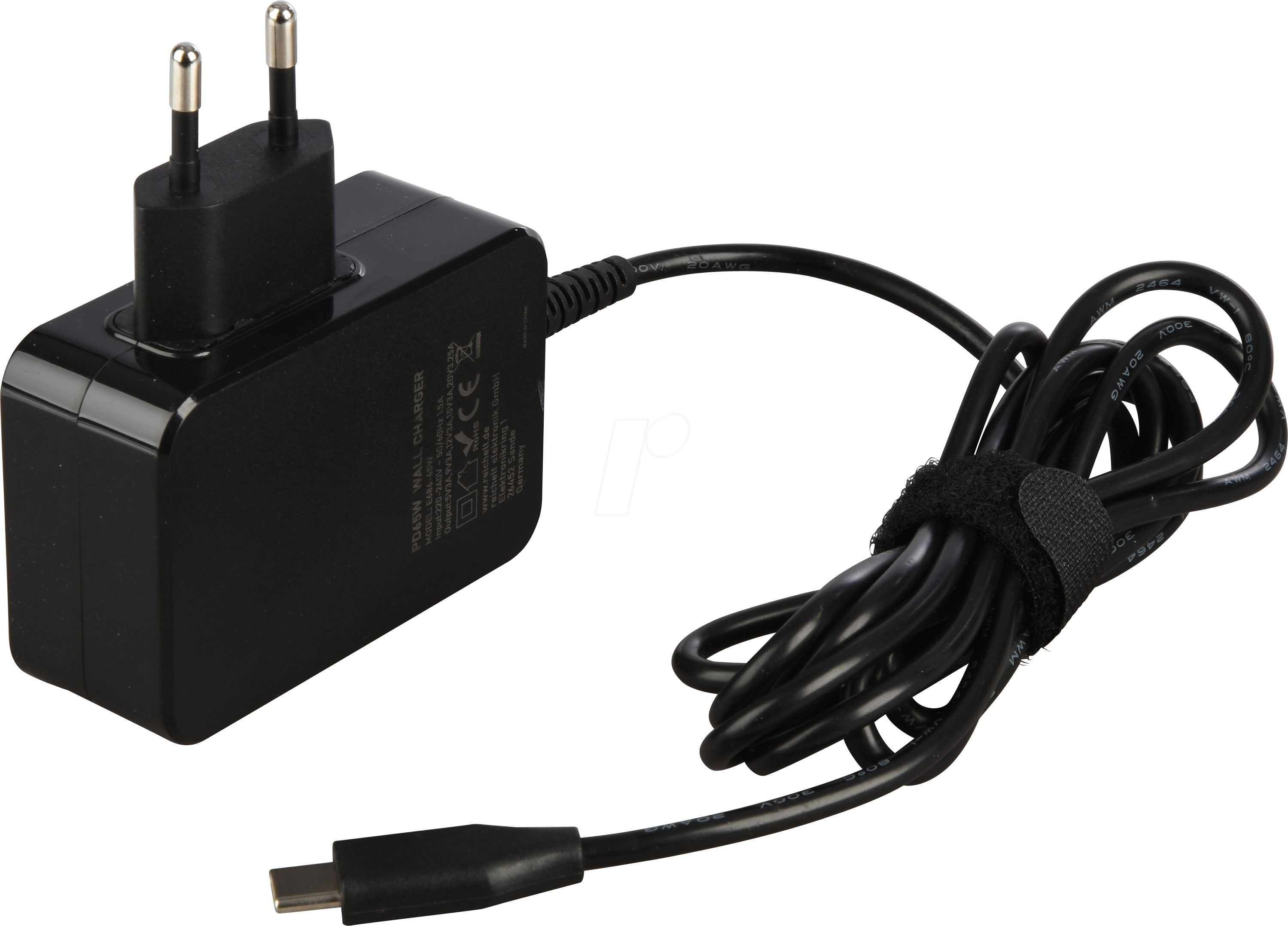 NB-USB 65W GAN - USB-Ladegerät, 65 W, 5-20 V, GAN