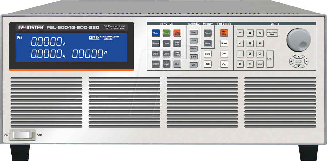 4711458120009 - PEL-5004G-60-280 - Elektronische Last 4000 W 280 A 600 V GPIB RS232 USB LAN 4711458120009 - PEL-5004G-60-280 - Elektronische Last 4000 W 280 A 600 V GPIB RS232 USB LAN